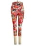 Athleta Floral Red Active Pants Size S - photo 2