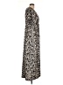 Soma Animal Print Black Casual Dress Size L - photo 4