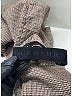 Burberry Houndstooth Gray Tan Wool Pants Size 0 - photo 13