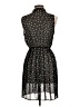 American Rag Cie 100% Polyester Stars Black Cocktail Dress Size L - photo 2