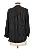 Vince Camuto Polka Dots Black 3/4 Sleeve Blouse Size M - photo 2