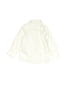 Zara Kids Solid Ivory Long Sleeve Button-Down Shirt Size 4 - photo 2