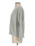 Ann Taylor LOFT 100% Cotton Solid Gray Pullover Sweater Size S - photo 5