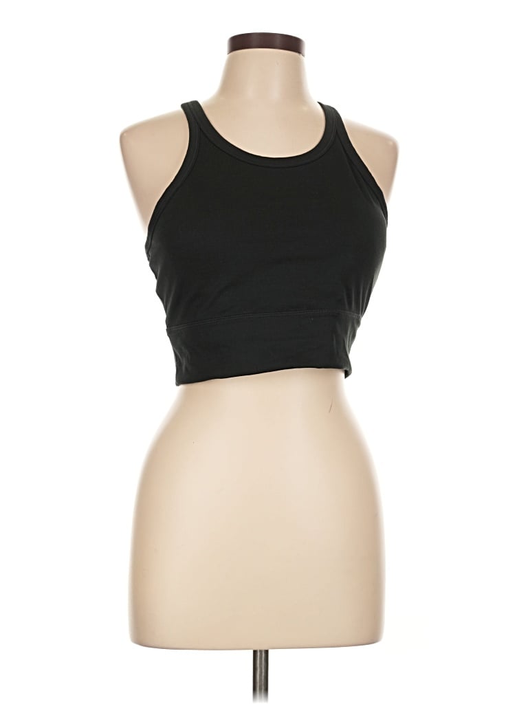 Pre-owned Prana Tank Top Black Halter Neckline Tops