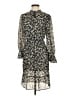 J.Crew Mercantile 100% Polyester Print Black Casual Dress Size XXS - photo 1