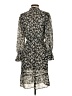 J.Crew Mercantile 100% Polyester Print Black Casual Dress Size XXS - photo 2