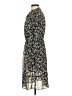 J.Crew Mercantile 100% Polyester Print Black Casual Dress Size XXS - photo 5
