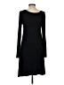 Old Navy Solid Black Casual Dress Size XS - photo 2