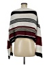 Shein 100% Acrylic Stripes Burgundy Pullover Sweater Size M - photo 2