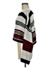 Shein 100% Acrylic Stripes Burgundy Pullover Sweater Size M - photo 5