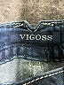 Vigoss Hearts Silver Jeans Size 7 - 8 - photo 7