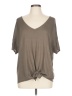 John & Jenn Gray Short Sleeve Top Size L - photo 1