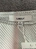 Likely 100% Polyester Silver 3/4 Sleeve Blouse Size M - photo 7