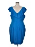Alexia Admor Blue Cocktail Dress Size XL - photo 2