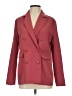 Nasty Gal Inc. 100% Polyester Solid Red Blazer Size 0 - photo 1