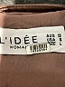 L'IDÉE 100% Polyester Brown Cocktail Dress Size 8 - photo 6