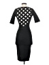 Wow Couture Solid Black Cocktail Dress Size S - photo 2