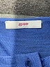 Leggiadro Blue 3/4 Sleeve Top Size M - photo 7