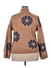 Unbranded Floral Brown Tan Pullover Sweater Size XXL - photo 2
