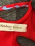 Newbury Kustom 100% Polyester Print Red Casual Dress Size M - photo 7