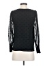 J.Crew Factory Store 100% Polyester Polka Dots Black Long Sleeve Blouse Size XXS - photo 2
