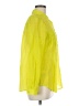 Ann Taylor LOFT Polka Dots Yellow Long Sleeve Blouse Size M - photo 4
