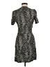 Maje Animal Print Black Brown Casual Dress Size 36 - 38 - photo 2