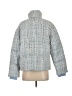 Express 100% Polyester Tweed Blue Coat Size S - photo 2