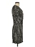 Maje Animal Print Black Brown Casual Dress Size 36 - 38 - photo 4