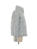 Express 100% Polyester Tweed Blue Coat Size S - photo 4