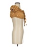 Shein 100% Polyester Gold Sleeveless Blouse Size XS - photo 4