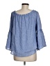 Westport Blue 3/4 Sleeve Blouse Size M - photo 2