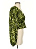 Ronny Kobo Green Long Sleeve Blouse Size 4 - photo 4