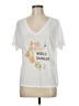 Seventy White Short Sleeve T-Shirt Size M - photo 1