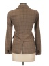 MICHAEL Michael Kors 100% Acetate Plaid Brown Blazer Size 0 - photo 2