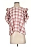 The Great. Pink Short Sleeve Blouse Size Sm (1) - photo 1
