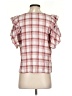 The Great. Pink Short Sleeve Blouse Size Sm (1) - photo 2