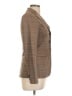 MICHAEL Michael Kors 100% Acetate Plaid Brown Blazer Size 0 - photo 4