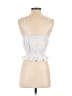 Zara 100% Cotton White Sleeveless Blouse Size S - photo 2