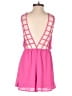 Lush Solid Pink Romper Size S - photo 2