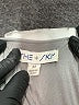 She + Sky 100% Polyester Metallic Silver Long Sleeve Blouse Size M - photo 7