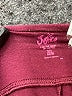 Justice Burgundy Sweatpants Size 16 - 18 - photo 3
