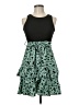 Unbranded 100% Polyester Green Cocktail Dress Size M - photo 1