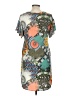 Yahada Print Green Casual Dress Size 6 - photo 2