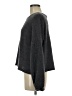 Carly Jean Solid Gray Pullover Sweater Size M - photo 5