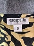 Escapada 100% Rayon Print Black Casual Dress Size S - photo 7