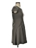 Assorted Brands Solid Gray Casual Dress Size XXS - photo 4