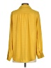 Ann Taylor 100% Polyester Yellow Long Sleeve Blouse Size S - photo 2