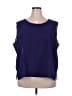 Echo Purple Sleeveless Blouse Size 4X - photo 1