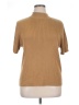 Crystal-Kobe 100% Acrylic Tan Turtleneck Sweater Size XL - photo 1